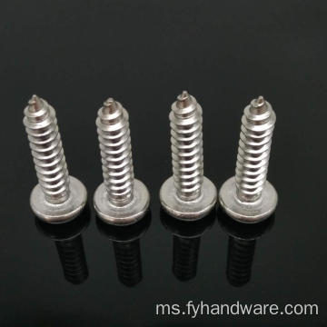 DIN7891 Stainless Steel Pan Head Tapping Screw